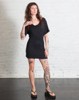 Madeo Cowl Neck Dress in Black by EB Denim-EB Denim-Idlewild-Cincinnati