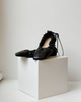 Maeve Ballerina Flat in Black by Rodebjer-Shoes-Rodebjer-Idlewild