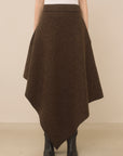 Manta Skirt in Rust Marl by Lauren Manoogian-Lauren Manoogian-Idlewild-Cincinnati