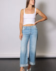 Matisse Scooped Tank in White by GIL RODRIGUEZ-GIL RODRIGUEZ-Idlewild-Cincinnati