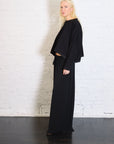 Matte Jersey Palazzo Pants in Black by Planet-Planet-Idlewild-Cincinnati