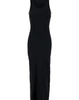 Maxi Tank Dress in Black by MM6 Maison Margiela-Dresses-MM6-Idlewild
