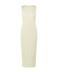May Monthly Colors Dress in Ivory by Pleats Please Issey Miyake-Pleats Please Issey Miyake-Idlewild-Cincinnati
