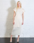 May Monthly Colors Dress in Ivory by Pleats Please Issey Miyake-Pleats Please Issey Miyake-Idlewild-Cincinnati