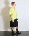 May Monthly Colors Polo Shirt in Zucchini Yellow by Homme Plissé Issey Miyake-Homme Plissé Issey Miyake-Idlewild-Cincinnati