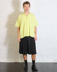 May Monthly Colors Polo Shirt in Zucchini Yellow by Homme Plissé Issey Miyake-Homme Plissé Issey Miyake-Idlewild-Cincinnati