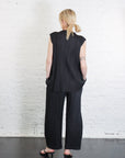 Mellow Pleats Top in Black by Pleats Please Issey Miyake-Pleats Please Issey Miyake-Idlewild-Cincinnati