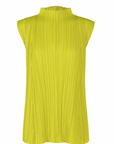 Mellow Pleats Top in Mustard by Pleats Please Issey Miyake-Pleats Please Issey Miyake-Idlewild-Cincinnati