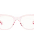 Miklos Readers in Clear Pink by Caddis-Caddis Eyewear-Idlewild-Cincinnati