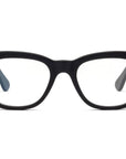 Miklos Readers in Matte Black by Caddis-Accessories-Caddis Eyewear-Idlewild