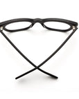 Miklos Readers in Matte Black by Caddis-Accessories-Caddis Eyewear-Idlewild