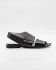 Milo Leather Sandals in Black by MLO-MLO-Idlewild-Cincinnati