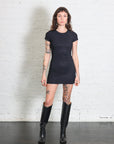 Mini Dress in Black by MM6 Maison Margiela-MM6-Idlewild-Cincinnati