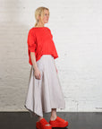 Mini Tucked Tee in Cherry by Planet-Planet-Idlewild-Cincinnati