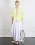 Mini Tucked Tee in Citron by Planet-Planet-Idlewild-Cincinnati