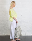 Mini Tucked Tee in Citron by Planet-Planet-Idlewild-Cincinnati