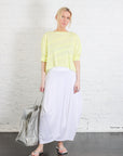 Mini Tucked Tee in Citron by Planet-Planet-Idlewild-Cincinnati