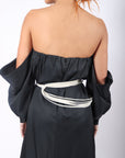 Miranda Belt in White by Aumorfia-Aumorfia-Idlewild-Cincinnati