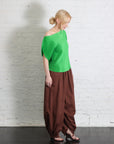 Mist April Top in Green by Pleats Please Issey Miyake-Pleats Please Issey Miyake-Idlewild-Cincinnati
