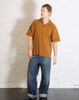 Monthly Colors: June Polo Shirt in Venice Boat Brown by Homme Plissé Issey Miyake-Homme Plissé Issey Miyake-Idlewild-Cincinnati