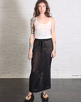 Net Skirt in Black by Lauren Manoogian-Lauren Manoogian-Idlewild-Cincinnati