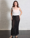 Net Skirt in Black by Lauren Manoogian-Lauren Manoogian-Idlewild-Cincinnati