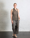 Net Wrap Halter in Rock by Lauren Manoogian-Lauren Manoogian-Idlewild-Cincinnati