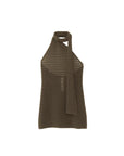 Net Wrap Halter in Rock by Lauren Manoogian-Lauren Manoogian-Idlewild-Cincinnati