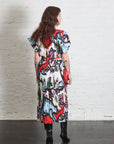 New Pina Plissé Dress in Carrots by Henrik Vibskov-Henrik Vibskov-Idlewild-Cincinnati