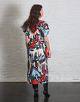 New Pina Plissé Dress in Carrots by Henrik Vibskov-Henrik Vibskov-Idlewild-Cincinnati