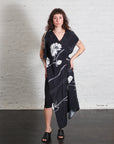 Nice Top in Gulmohar Black & White Print by Shwetambari-Shwetambari-Idlewild-Cincinnati