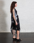 Nice Top in Gulmohar Black & White Print by Shwetambari-Shwetambari-Idlewild-Cincinnati