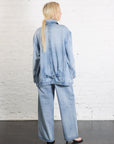 Nikko Jacket in Taruma 25 Years Blue Wash by NEEDBY Vintage-NEEDBY Vintage-Idlewild-Cincinnati