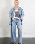 Nikko Jacket in Taruma 25 Years Blue Wash by NEEDBY Vintage-NEEDBY Vintage-Idlewild-Cincinnati
