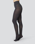 Olivia Premium Tights in Nearly Black by Swedish Stockings-Swedish Stockings-Idlewild-Cincinnati