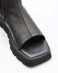 On Set Lace Sandal in Black by Puro-Puro-Idlewild-Cincinnati