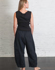 Organic Cotton 90's Top in Jet Black by St. Agni-St. Agni-Idlewild-Cincinnati