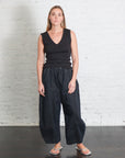 Organic Cotton 90's Top in Jet Black by St. Agni-St. Agni-Idlewild-Cincinnati