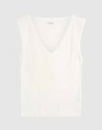 Organic Cotton 90's Top in White by St. Agni-St. Agni-Idlewild-Cincinnati
