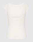 Organic Cotton Ballerina Top in White by St. Agni-St. Agni-Idlewild-Cincinnati