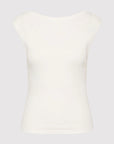 Organic Cotton Ballerina Top in White by St. Agni-St. Agni-Idlewild-Cincinnati