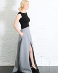 Organic Cotton Off Shoulder Top in Black by St. Agni-St. Agni-Idlewild-Cincinnati