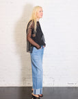 Organza Menz Shirt in Black by Planet-Planet-Idlewild-Cincinnati