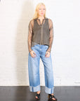 Organza Menz Shirt in Turtle by Planet-Planet-Idlewild-Cincinnati