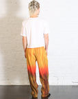 Paint Brush Close-Up Pant in Orange by Homme Plissé Issey Miyake-Homme Plissé Issey Miyake-Idlewild-Cincinnati