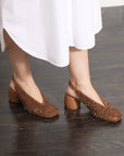 Pedro Slingback in Tobacco by MLO-MLO-Idlewild-Cincinnati