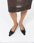 Petit Pouch Heel in Black by St Agni-St. Agni-Idlewild-Cincinnati
