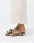 Petit Pouch Heel in Oak by St Agni-St. Agni-Idlewild-Cincinnati