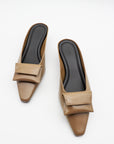 Petit Pouch Heel in Oak by St Agni-St. Agni-Idlewild-Cincinnati