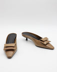 Petit Pouch Heel in Oak by St Agni-St. Agni-Idlewild-Cincinnati